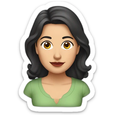 Beatriz Sánchez gordita sticker