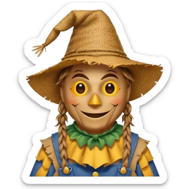 the scarecrow from the wizard of oZ sticker