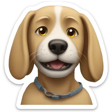 Dog and cat crying in the bus sticker