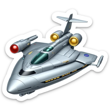 star trek uss enterprise sticker