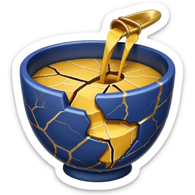 Kintsugi sticker