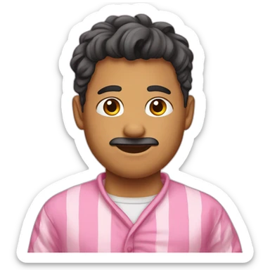 Pijama chico sticker