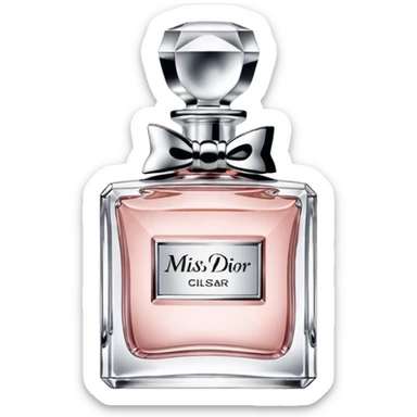 Miss Dior perfume  sticker