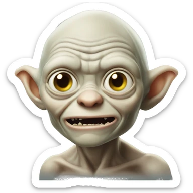 Gollum sticker