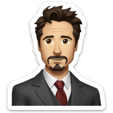 tony stark sticker