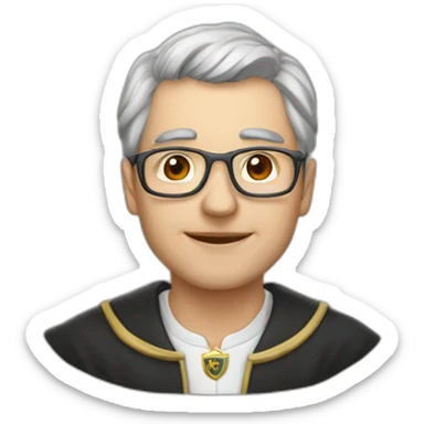 Rector of Cuj from MIREA sticker