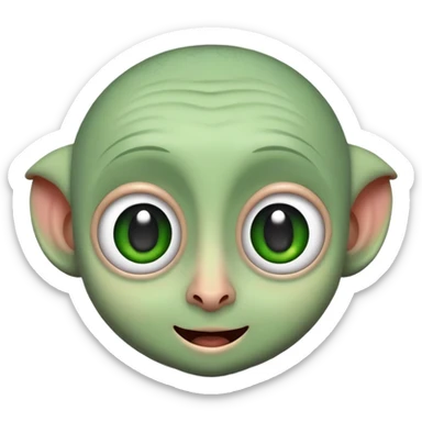 Dobby harry Potter emoji sticker