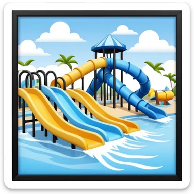 Water park  sticker
