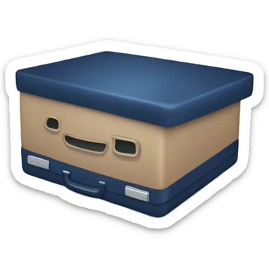 laptop dark blue sticker