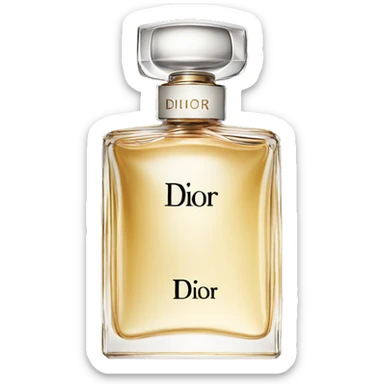 Dior parfum sticker