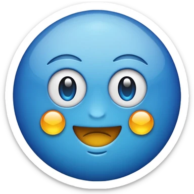 Quiero un emoji de verificación como la de tiktok qué sea así ✔️ pero de color azul en un circulo adentro sticker