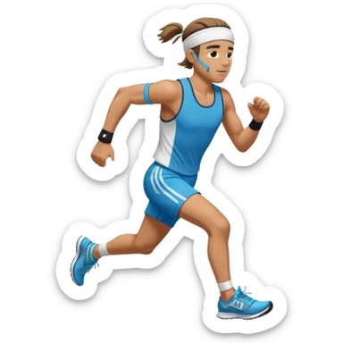 Running to malmø with city name sticker