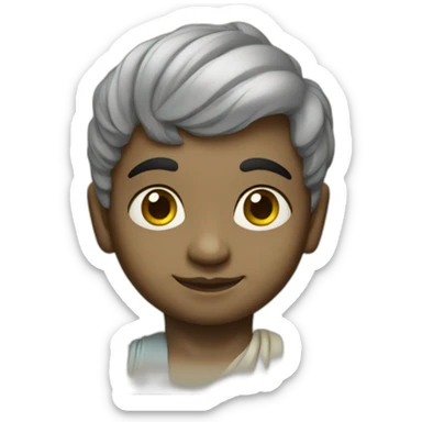 Little shree Krishna sticker