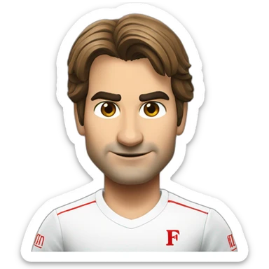 Roger Federer sticker