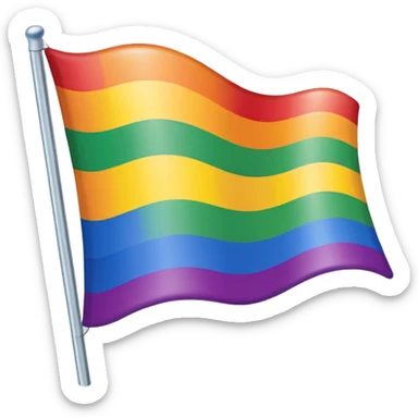 LGBTQIA+ flag  sticker