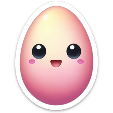 Tamagotchi egg sticker