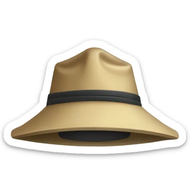 Confucian school hat sticker