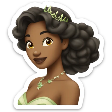Disney Princess Tiana sticker