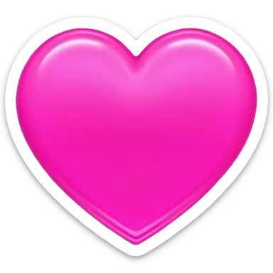 love heart neon cyberpunk sticker