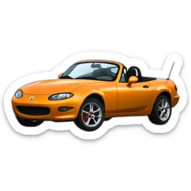 Miata mx5 na sticker