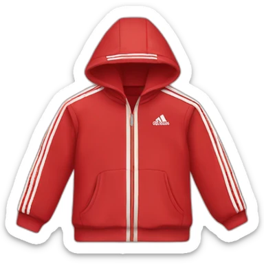 adidas red tracksuit sticker