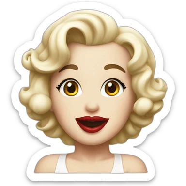 Marylin Monroe sticker