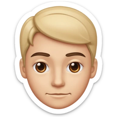 side eye with a smirk sticker