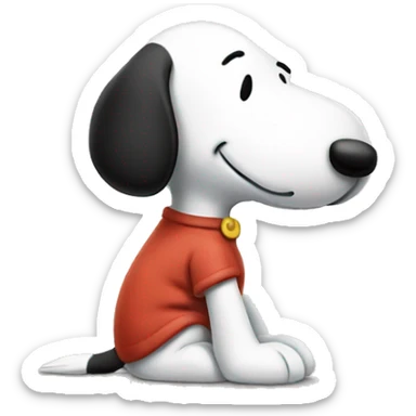 Snoopy sticker