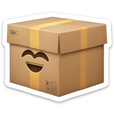 deliver package sticker