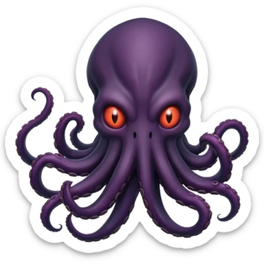 The Mind Flayer Stranger Things sticker