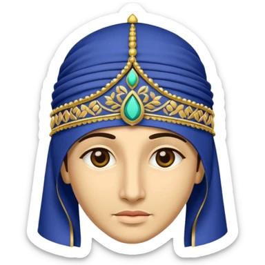 Arab Headwear without face only headwear sticker
