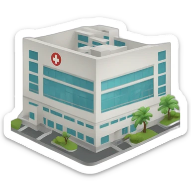hospital sticker