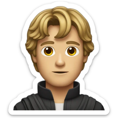 Luke Skywalker Emoji  sticker