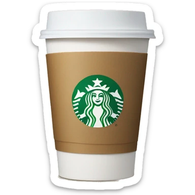 starbucks logo sticker