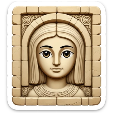 The Persian symbol of the Persepolis sticker