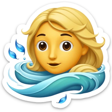 Fantastical poetry  sticker