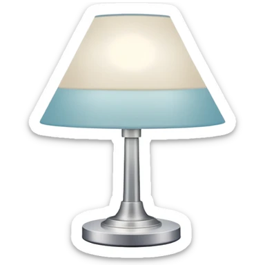 PH lamp with layered shades sticker