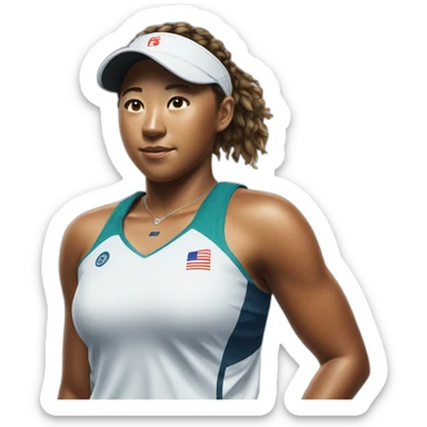 naomi osaka sticker