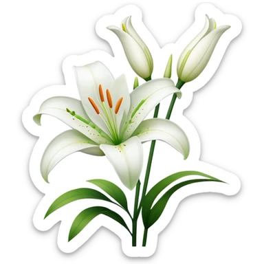 Lillies sticker