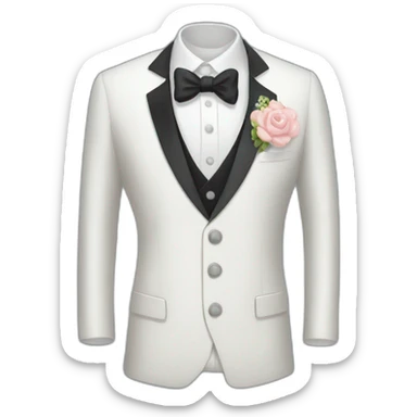 wedding suit sticker