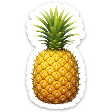 Pineapple sticker