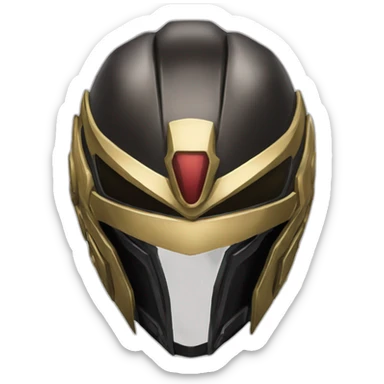 Casco de kamen rider kuuga sticker