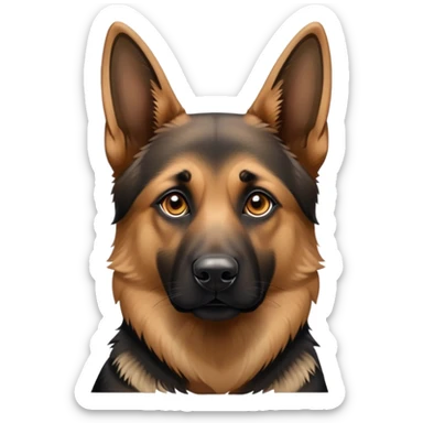 German Shepard sticker