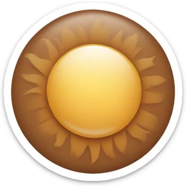 brown beige ☀️ sticker