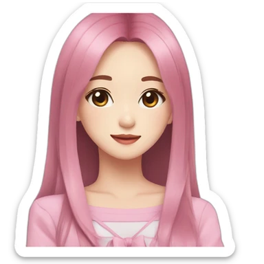 Jisoo of Black Pink sticker