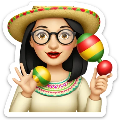 Meraca Musician sticker