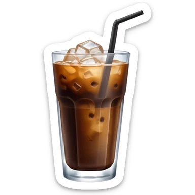 Iced coffe sticker