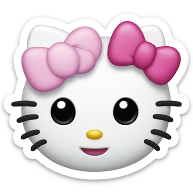 Hello kitty sticker