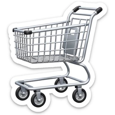 carrito de compras sticker
