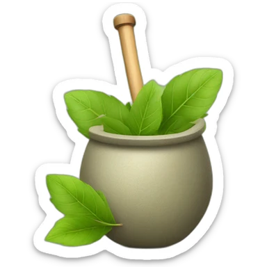 Yerba mate sticker